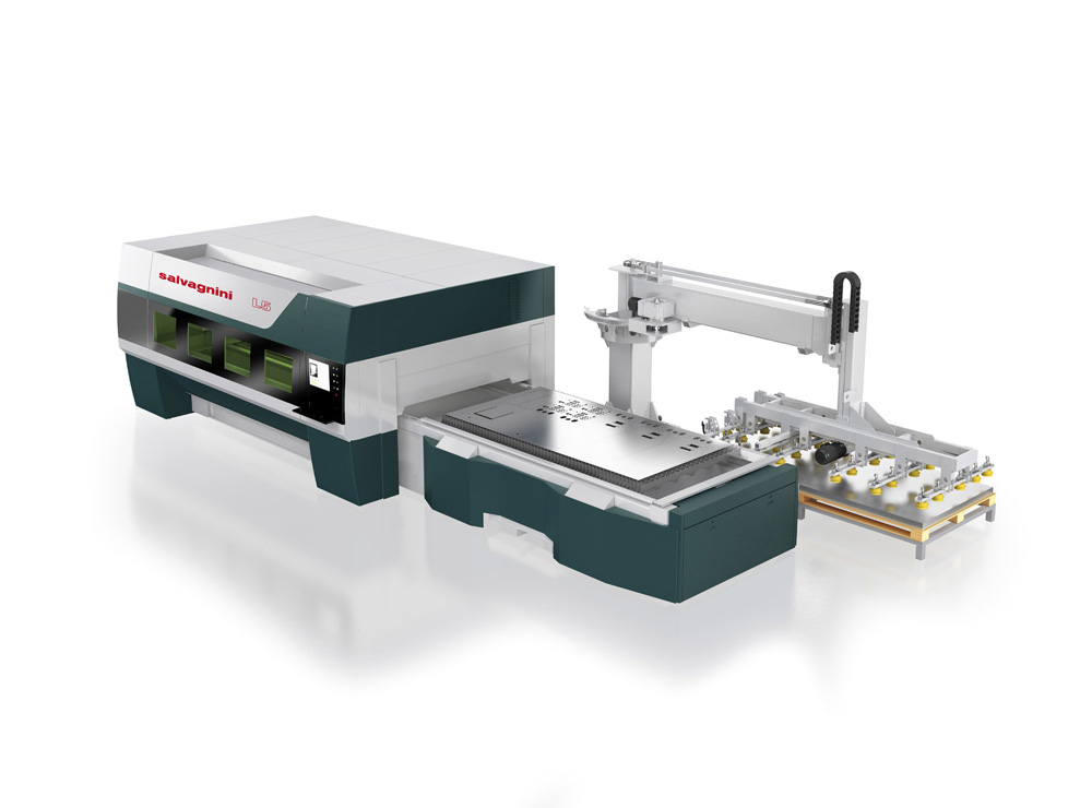 Высокодинамичные установки лазерной резки с оптоволоконным генератором Salvagnini L5-30